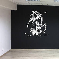 Трафарет для фарбування малюнку на стіні Аніме одноразовий з самоклеючої плівки 115 х 95 см