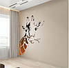 Трафарет для фарбування малюнку на стіні Жирафа-2 одноразовий із самоклеючої плівки 150 х 95 см, фото 5