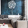 Трафарет для фарбування малюнку на стіні дерево одноразовий з самоклеющей плівки в двох розмірах 203 х 116 см, фото 10