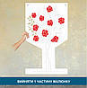 Трафарет для фарбування малюнку на стіні дерево одноразовий з самоклеющей плівки в двох розмірах 203 х 116 см, фото 5