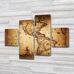 Картини на модульні ПВХ тканини, 85x110 см, (35x25-2/75х25-2)