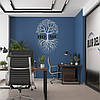 Трафарет для фарбування малюнку на стіні дерево одноразовий з самоклеючої плівки 162 х 95 см, фото 8