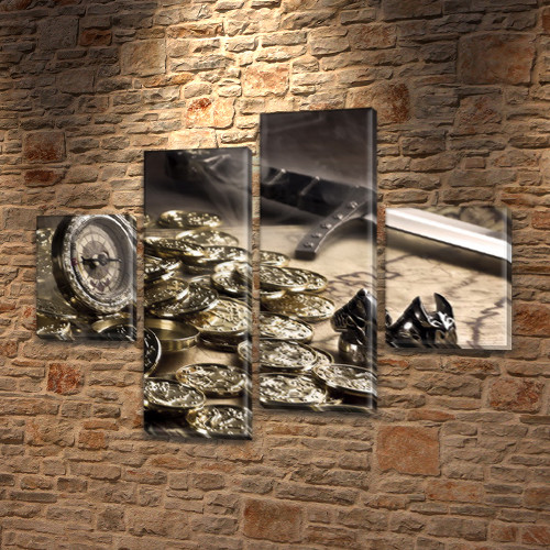 Модульні картини купити україна на ПВХ тканини, 85x110 см, (35x25-2/75х25-2), фото 1