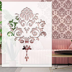 Трафарет для стін декоративний багаторазовий з вензелями (600х460)