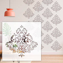 Трафарет для стін для створення об'ємних малюнків на стінах (600х600)