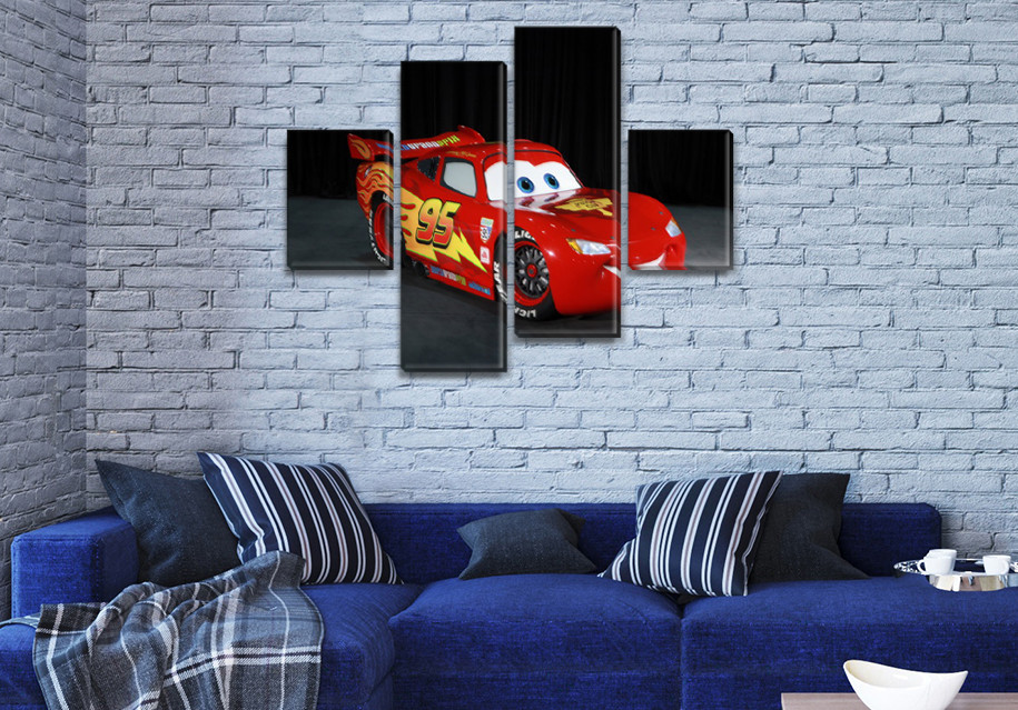 Картини дитячі модульні в інтернет магазині картин, 100x130 см, (40x30-2/90х30-2), фото 1