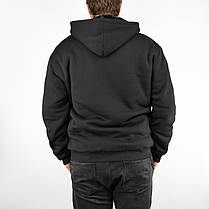 Чоловіча толстовка з капюшоном Тепла спортивна кофта на хутрі у великих розмірах 4XL — 8XL Tovta, фото 2