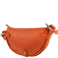 Женская кожаная сумка-клатч LASKARA LK-DM232-orange