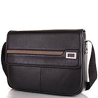 Мужская сумка-почтальонка из качественного кожезаменителя BONIS SHIL8101-black