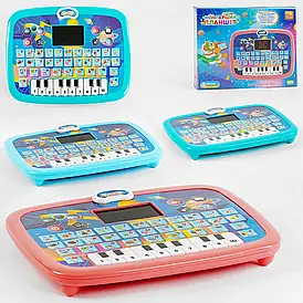 Інтерактивний планшет для дітей (українське озвучення, казка, пісні, мелодії, абетка, піаніно) TK Group 11289