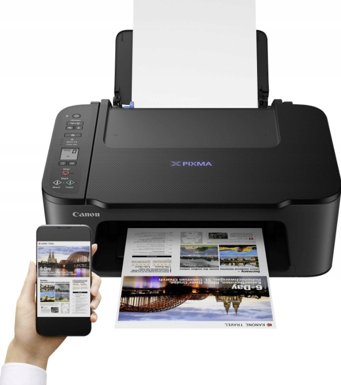Цветной принтер HP Canon Pixma TS3450 Принтер для дома с Wi-Fi ...