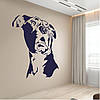 Трафарет для фарбування малюнку на стіні Пес-2 одноразовий з самоклеючої плівки 125 х 95 см, фото 6
