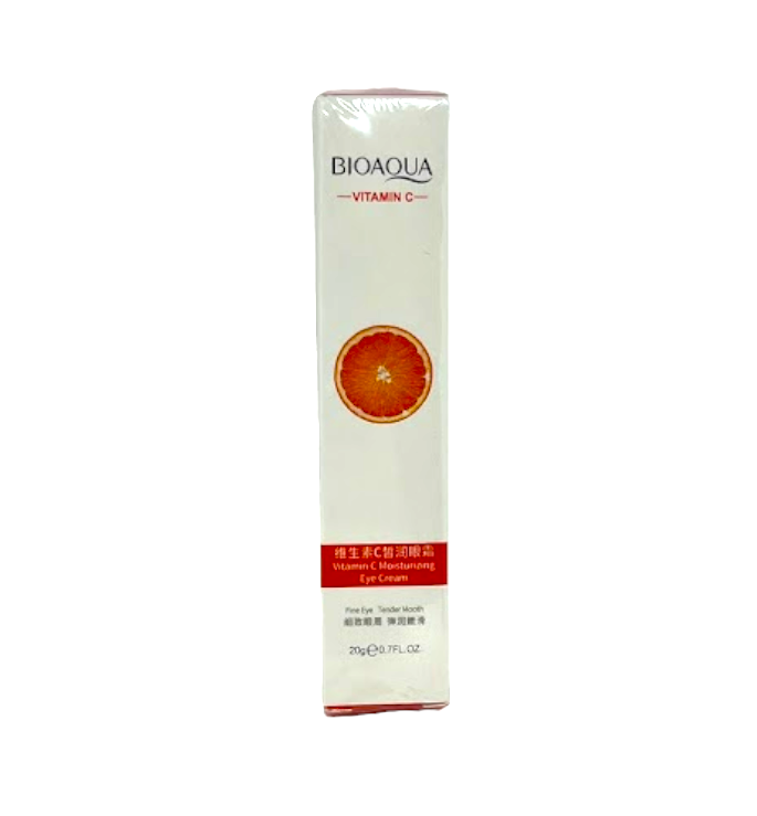 Крем для шкіри навколо очей із вітаміном С Bioaqua Vitamin C Moisturizing Eye Cream 20 мл, Білий, фото 1