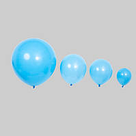 Кулька повітряна 48 см пастель КНР, колір блакитний