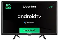 Телевізор Liberton LTV-24H01AT, 24 дюйми, Smart TV, Wі-Fi