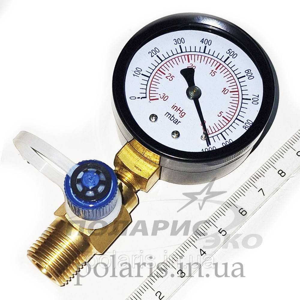 Переходник с мановакуумметром Value TG3 к вакуумному насосу: продажа ...