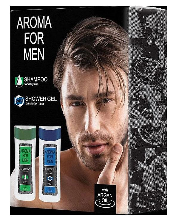 Набор Credo-Capital Aroma for men (шампунь 200 мл гель для душу 200 мл) (3800013575956), фото 1