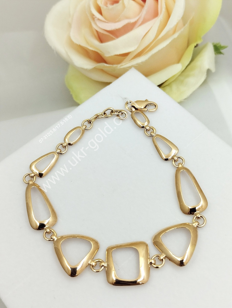 Золотий браслет Ukr-Gold