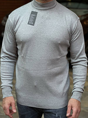 Гольф чоловічий Lonn M-XXL стійка, 46, M, Темно-синій XXL, 52, Сірий