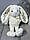 Іграшка плюшевий зайчик з іменем та датою народження, фото 9