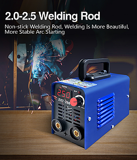 Сварочный аппарат ZX7-250 (синий) без кабелей, цена: 1617.78