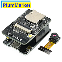 ESP32-CAM + макетная плата Bluetooth WIFI Internet Development Board for Arduino