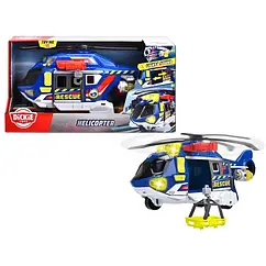 Спецтехника Dickie Toys Функциональный автомобиль Скорая помощь с аксессуарами со звуком и световыми эффектами 41 см (3307003)