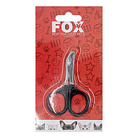 Ножницы для когтей Fox 613 закругленные маленькие 8,5х5см