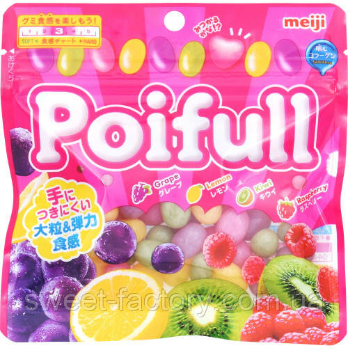 Мармеладні Цукерки Meiji Poifull Japan 80g