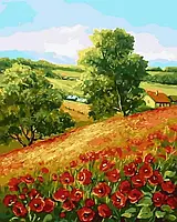 Картини Малювання за номерами пейзаж 40х50 Картини по цифрах на полотні Дивовижна природа Rainbow Art GX45808