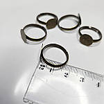 Перстень 12 мм. Бронза, фото 2