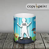 Чашка — Minecraft з Вашим фото, фото 2