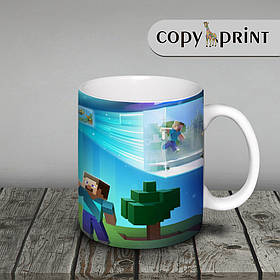 Чашка — Minecraft з Вашим фото