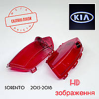 Логотип подсветка двери t KIA SORENTO 2014- Линза стекло HD изображение, PREMIUM