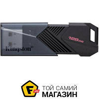 Флешка USB 3.2 Kingston 128 GB DataTraveler Exodia Onyx USB 3.2 Gen 1 Black (DTXON/128GB)