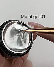 Металева фарба Danny (metal gel) №01 5 ml