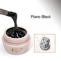 Гель-краска GDCOCO Piano Black, 15 г