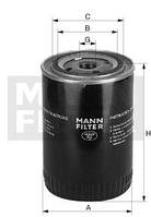 Масляний фільтр MANN FILTER (МАНН) W 1374/2 (SH8144)
