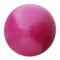 Мяч для фитнеса (фитбол) SportVida 65 см Anti-Burst SV-HK0289 Pink для дома и спортзала с нагрузкой до 250