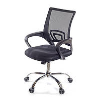 Кресло офисное на колесиках Тито CH TILT компьютерное кресло сетка, черное с нагрузкой до 120 кг лучшая цена с