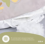 Подушка П-подібна для сну та відпочинку ТМ IDEIA 140х75х20 см з внутрішньою подушкою на блискавці, фото 7