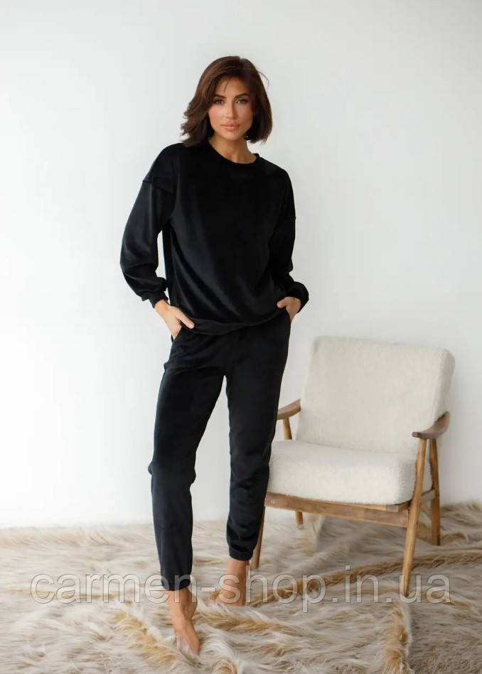 Домашній костюм кофта + штани 0332/333 Barwa Garments, фото 1