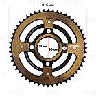 Зірка задня 428H 52Т на мотоцикл Lifan, Geon, Forte, Viper, Enduro, Чоппер, фото 3