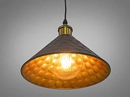 Підвісний світильник в стилі лофт під лампу е27 7466/1 чорний