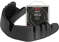 Капа однорядная спортивная OPRO Snap-Fit UFC Hologram Black (art.002257001) защитная для единоборств лучшая