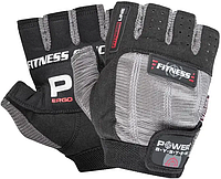 Перчатки спортивные для фитнеса и тяжелой атлетики р. S Power System Fitness PS-2300 Grey унисекс,