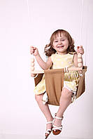 Дитяча підвісна гойдалка від 6-7 місяців до 4-5 років, гойдалка тканинна для дитини, дитяча гойдалка, гойдалка