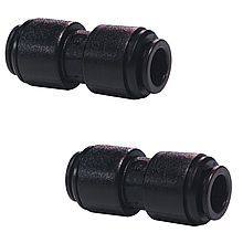 Фітинг 10мм - 10мм прямий (швидкий роз'єм) з'єднувач для водяних трубок пароконвектомату та печі