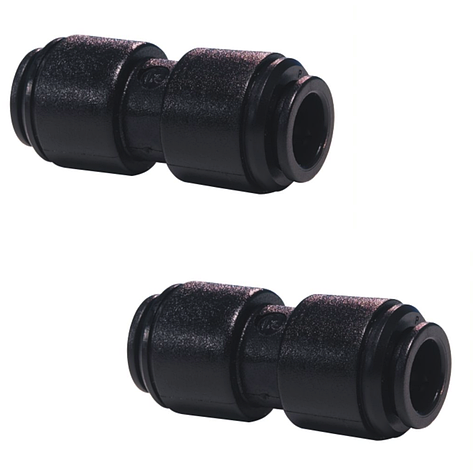 Фітинг 10мм - 10мм прямий (швидкий роз'єм) з'єднувач для водяних трубок пароконвектомату та печі, фото 1