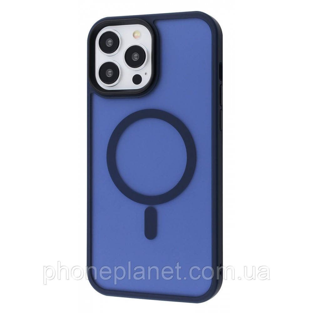 Чехол WAVE Matte Insane Case with MagSafe iPhone 13 Pro Max midnight blue